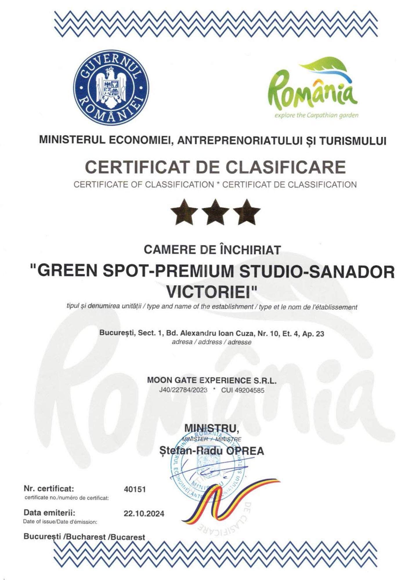 Green Spot - Premium Studio - Sanador Victoriei Bucureşti Exterior foto